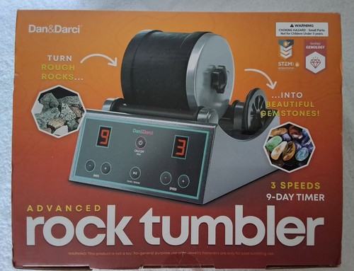 Dan and Darci Advanced Rock Tumbler Kit (BRAND NEW/FACTORY SEALED)