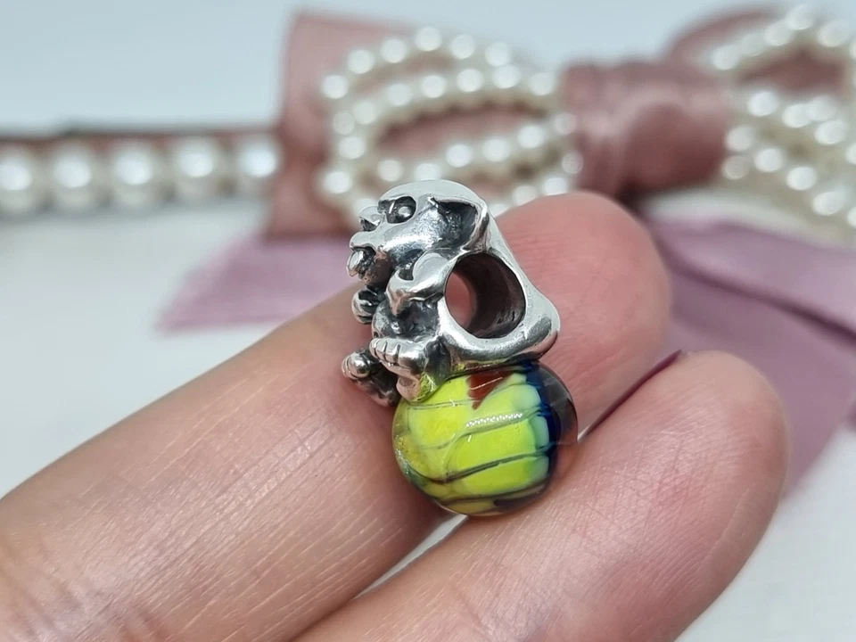 Genuino Trollbead Baby Troll Charm 💕 RARO Retirado LAA 925  Foto 4 de 4