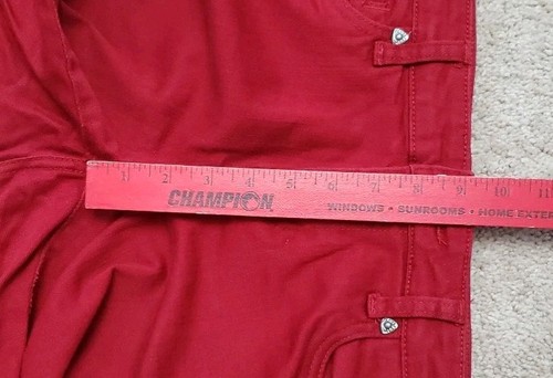 KUT From The Kloth Red Diana Skinny Women’s Denim Jeans Size 8 Cotton Stretch - Picture 11 of 17