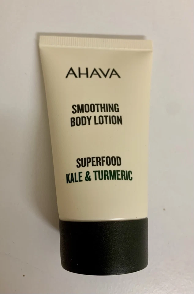 Ahava Superfood Kale Turmeric Smoothing Body Lotion 40ml - Image 1 of 1
