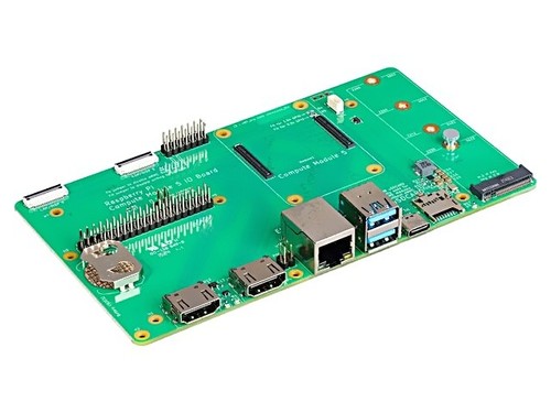 RASPBERRY PI COMPUTE MODULE 5 IO BOARD Zubehör: Erweiterungsplatine Sortiment: P - 第 1/1 張圖片