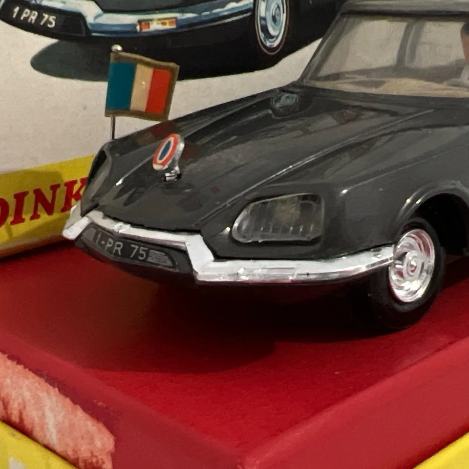 CITROËN DS PRÉSIDENTIELLE ORIGINAL DINKY TOYS MADE IN FRANCE AVEC BOÎTE - NEUF - Photo 2/4