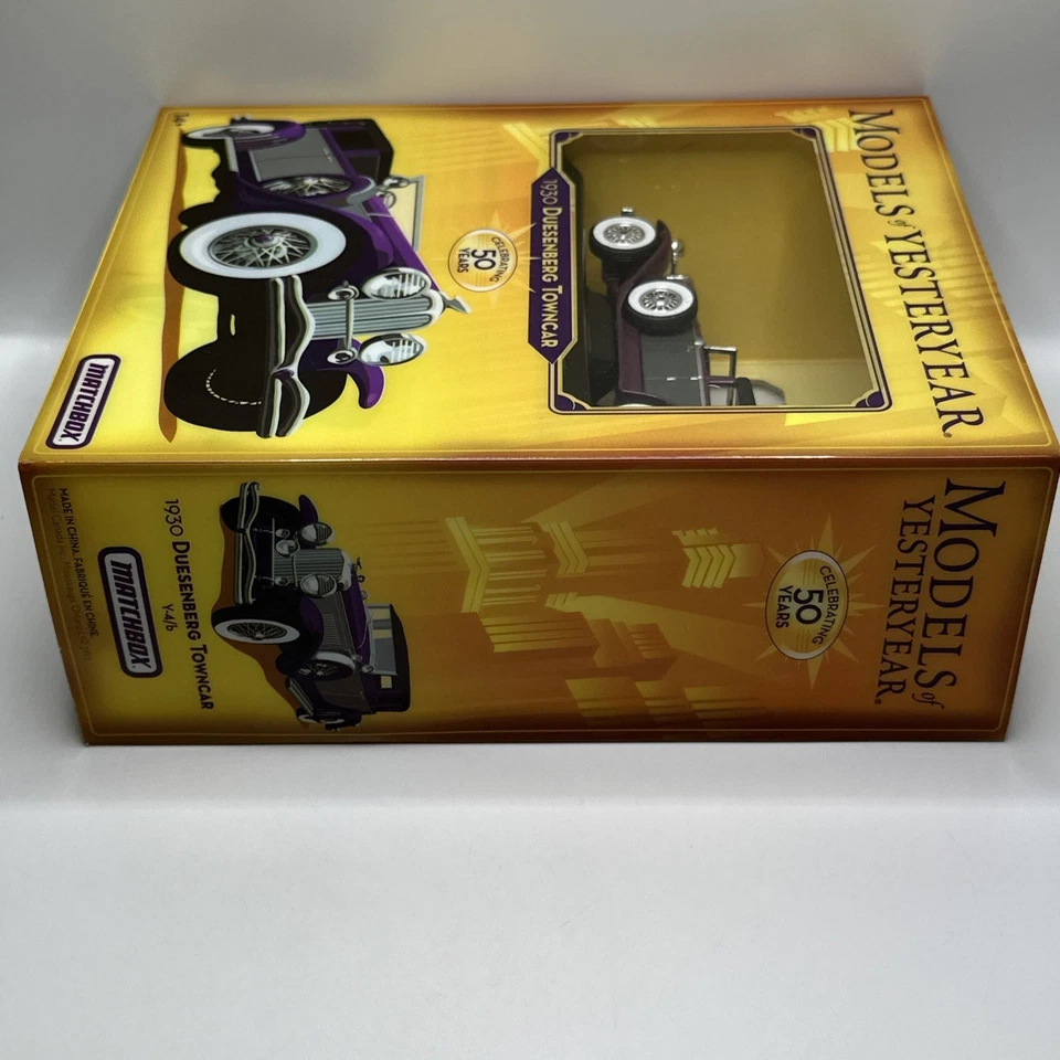 Matchbox Models of Yesteryear 1930 Duesenberg TownCar NEW + FAST SHIPPING - Image 4 of 4