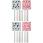  2 Sets Schokoladenformen Förmchen Zum Backen Praktische Backform