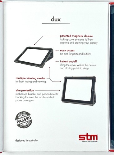 STM Dux Ultra Protective Case for iPad Mini 2 3 Retina Set of 2 - Picture 3 of 6