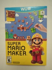 Super Mario Maker Nintendo Wii U, 2015 Complete In Box Tested