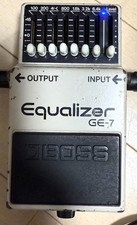Boss GE-7 Equalizer Guitar Effect Pedal MIJ Used from JAPAN freeshipping 0770