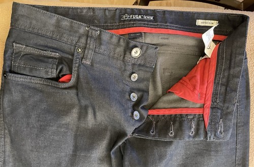 Fuga Herren Jeans Gr 32/34 Denim Dunkelblau blau Zustand sehr gut! - Bild 4 von 9