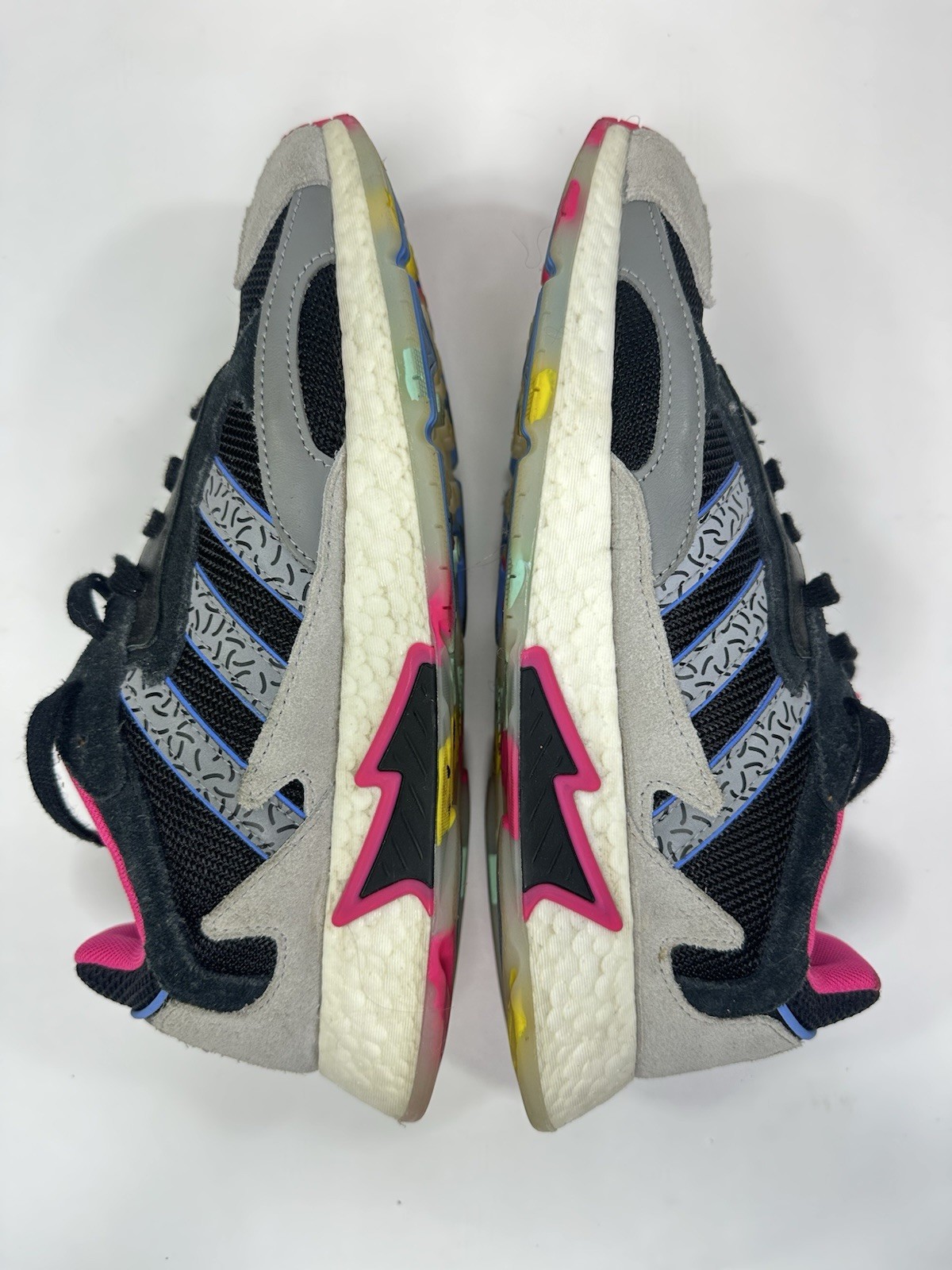Adidas Originals Tresc Run Boost Mens Running Shoes Black Pink  Size 9.5