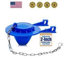 2-Inch Toilet Flapper Replacement Kit Compatible with Most Kohler, American S...