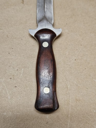 Vintage Western USA W75 Stainless Boot Knife with Leather Sheath - Bild 5 von 8