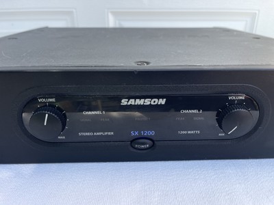 Samson Audio Power Amp SX1200 1200 WATTS | eBay