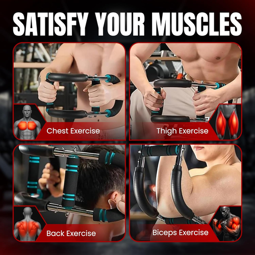 Twister Arm Trainer for Men & Women, Chest Workout Equipment Adjustable 6 Resist - Picture 5 of 12
