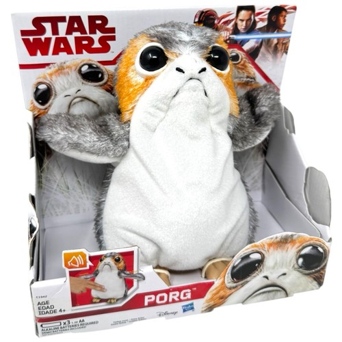 PORG Stofftier bewegt HASBRO Disney NEU STAR WARS - INKgrafiX TOYS A437 - Picture 2 of 7