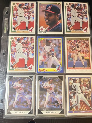 Albert Belle Baseball Card Lot - 143+ Cards- Rookies, Refractors, Numbered, Etc. - Picture 6 of 19