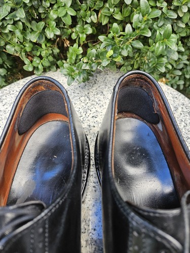 Allen Edmonds Clifton Cap Toe Black Leather Dress Oxford Shoe Size : 10.5D - Picture 14 of 22