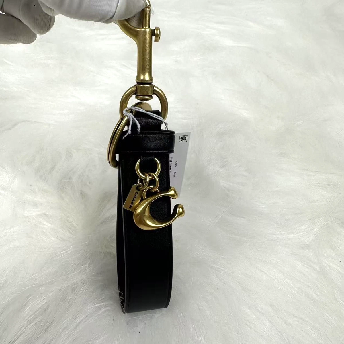 Coach Leather Letters, Numbers & Symbols Key Chains, Rings