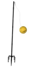 Tetherball Set with Ball  Rope for Outdoor Backyard, Adjustable Tether 10 FT