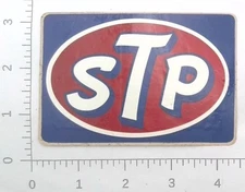Vintage STP Motor Oil Company Performance Racing Advertising Sticker Decal