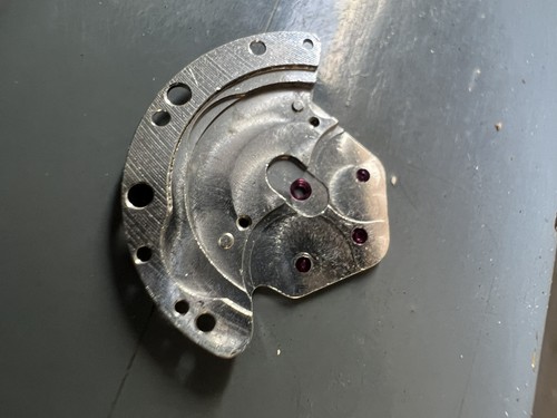Rolex Cal 1570-8109 Upper Automatic Device bridge Part 8109 good condition - Picture 2 of 3