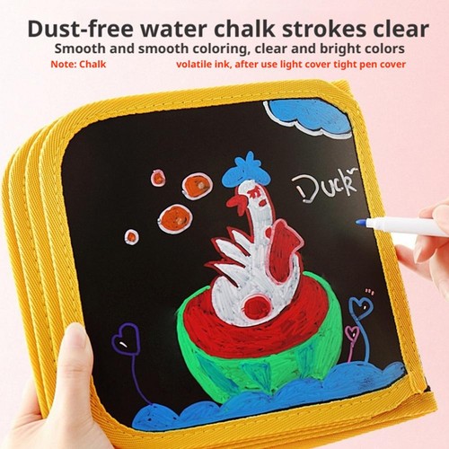 Portable Erasable Graffiti Drawing Book, Reusable Erasable Book Doodle Set XRYH - Picture 10 of 16
