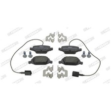 Satz Bremsbeläge Bremsklötze hinten für Abarth 500-595-695 | 24192693