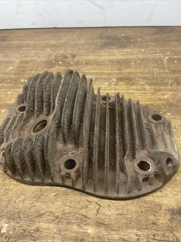 Culata trasera Harley Davidson VL 7 pernos hierro fundido OEM original Foto 4 de 4