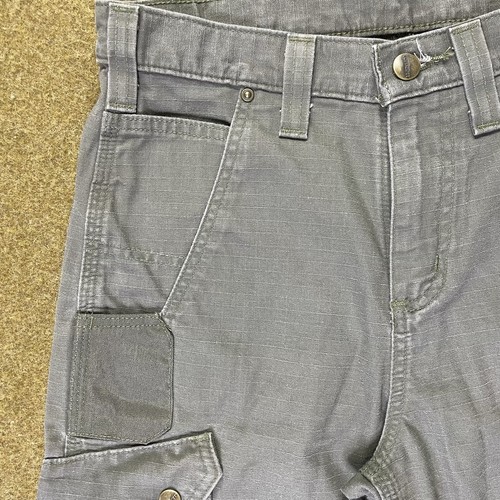 Carhartt B357 MOS Relaxed Fit Men's 28 Ripstop Cargo Work Shorts - Picture 9 of 21