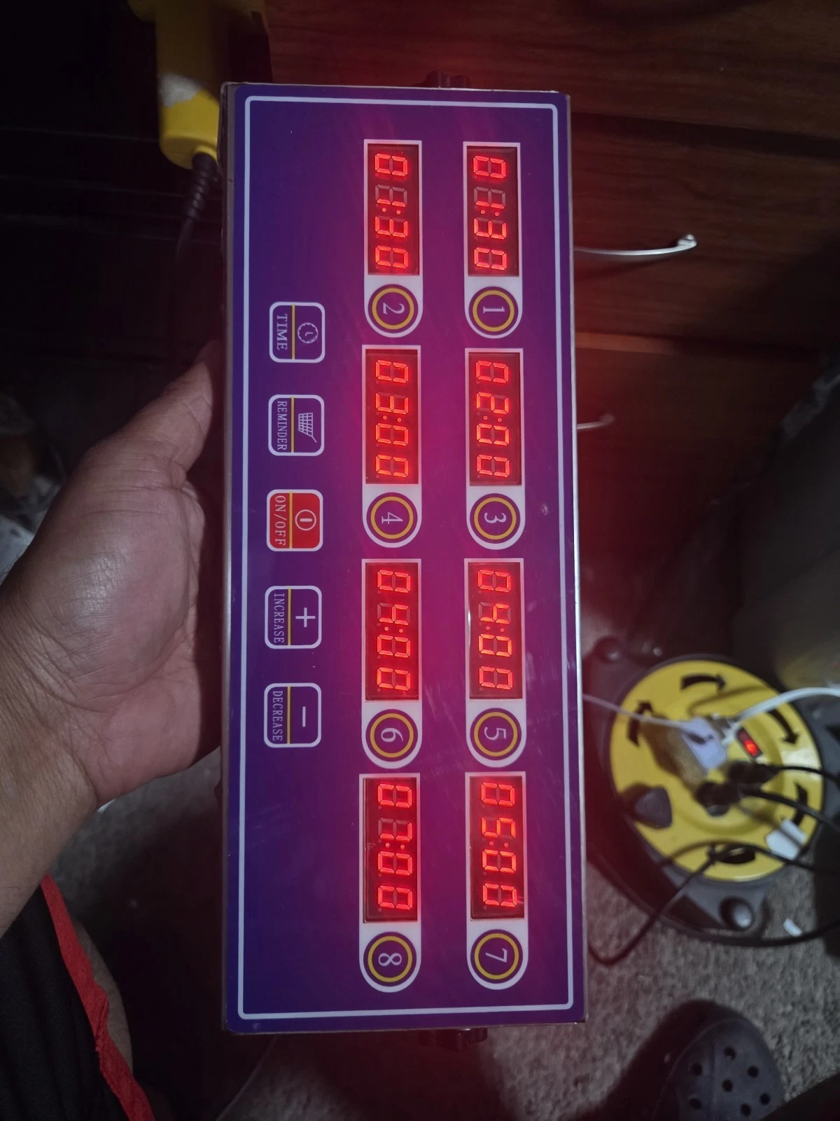 Kitchen Timer 8 Channel Digital Timer Loud Alarm Cooking Timer Clock Commerci...
Opens in a new wind