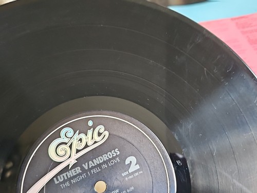 Luther Vandross The Night I Fell In Love 1985 VG LP Contemporary R&B FE39882 #1 - Picture 20 of 24