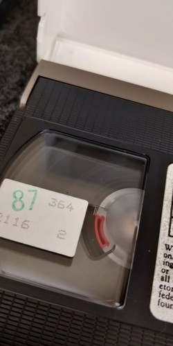 MINT!! The Terminator (VHS) Thorn EMI White Clamshell Release - Picture 9 of 15