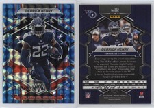 2023 Panini Mosaic National Pride Reactive Blue Mosaic Prizm Derrick Henry #262