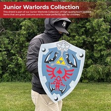 Link Triforce Zelda Foam Shield LARP - Video Game Collectable Shield Overall 20"