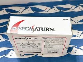 SEGA Saturn COOLPAD Controller Official Clear Skeleton Unused Boxed JP Rare