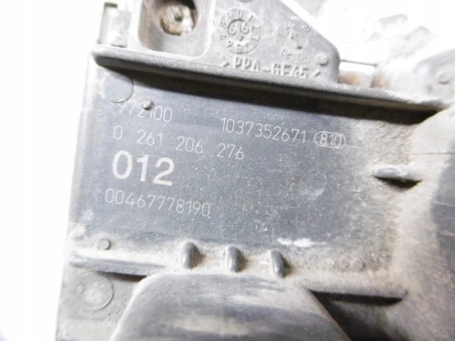 CENTRALINA MOTORE FIAT BRAVA 182 00467778190 1.2 16V 0261206276 BOSCH/AU 54153 - Immagine 3 di 4