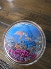 Great Barrier Reef Colorized 5 Ounce .999 Copper round in Capsule