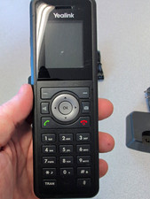 Yealink W59R DTEC rugged handset with DTEC base G2U