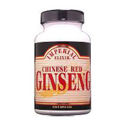Chinese Red Ginseng 50 Caps By Imperial Elixir / Ginseng Company - Picture 1 of 1