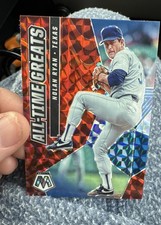 2021 Panini Mosaic - All-Time Greats Nolan Ryan #ATG9 Reactive Red Mosaic Prizm