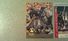 Y.A. Tittle Louisiana State Leslie O'Neal Oklahoma 1995 Edge Time Warp OVERSIZE
