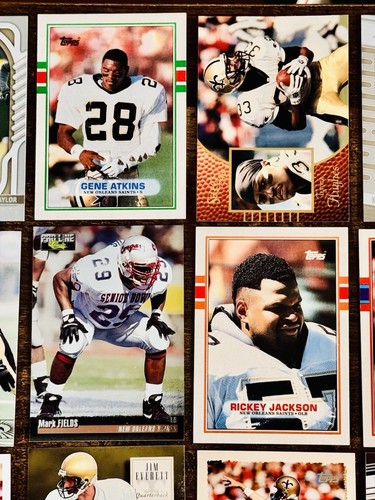 New Orleans Saints Football Card Lot (84) Brees, Kamara, Olave, Stars & RCs 🏈🔥 - Picture 5 of 24