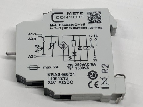 Metz Connect Kras-M6/21 24Ac/Dc Good Quality