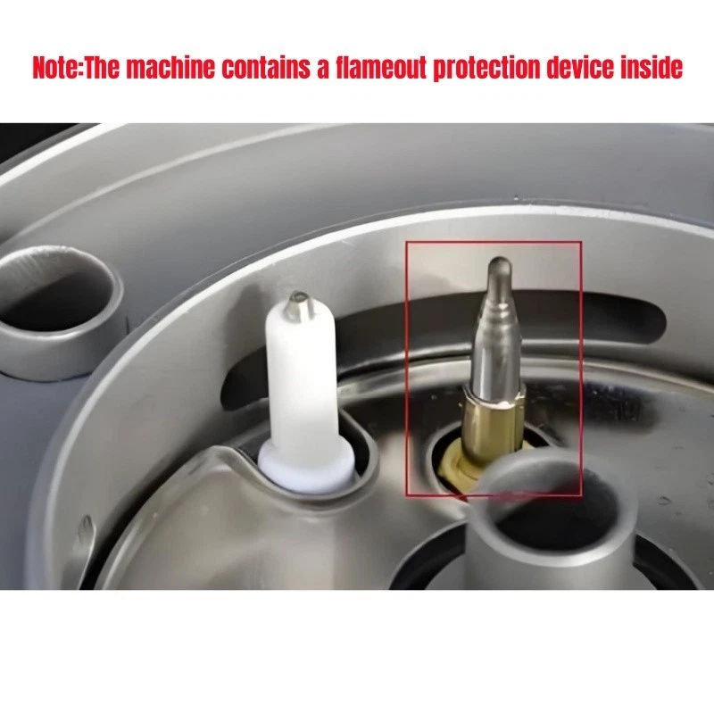 16L LPG/Erdgas Kommerzielle Fritteuse Catering Temperatur Einstellbar Fritteuse - Bild 2 von 4