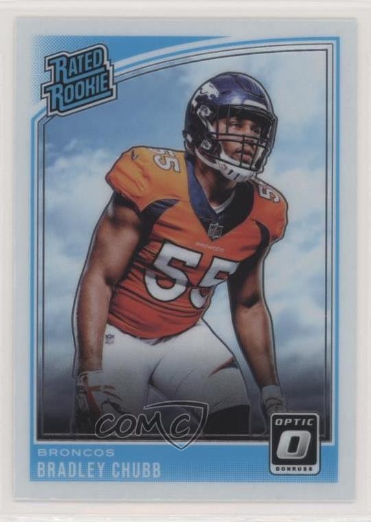 2018 Donruss Optic Rated Rookie Bradley Chubb #169 Rookie RC 02ia