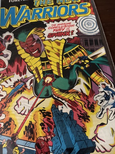 The New Warriors 11-13 F-Vf- Forever Yesterday Juggernaut - Picture 16 of 16