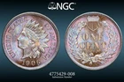 1906 Indian Head Cent NGC MS-64 BN - Beautifully Toned Specimen!