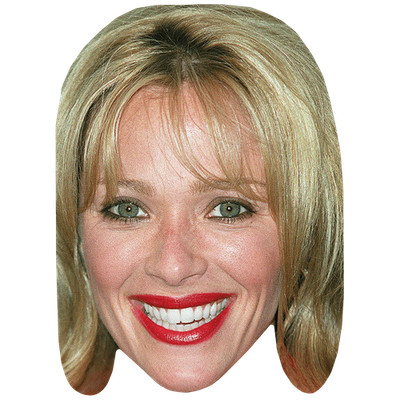 Lauren Holly (Lipstick) Big Head. Larger than life mask.