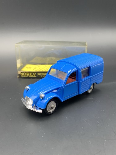Alter Norev Citroen 3CV Blau 50er @7645@ OVP Sammlung