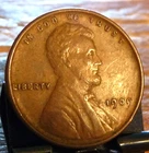 1909 P Lincoln Wheat Cent Good-Very Good (G-VG) Circulated Condition 1st Year #2