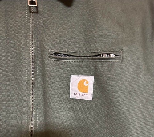 CARHARTT WIP Detroit Jacket Size S Vintage Made in Cambodia Japan - Picture 5 of 18